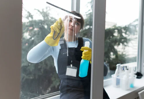 Nettoyage de vitres intérieures et extérieures à Charnay